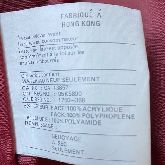 Vintage Fera Faux Fur Vest Whimsigoth Jewel Tone Artsy Ski-Aprés Fairy Grunge-12 - Picture 13 of 14